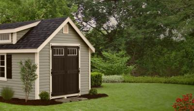 classic shed with dormer