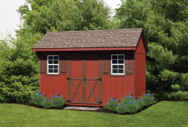 Painted DuraTemp T1-11 Sheds | Lancaster County Barns