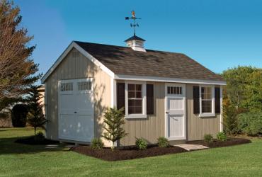 wooden deluxe cape cod shed 