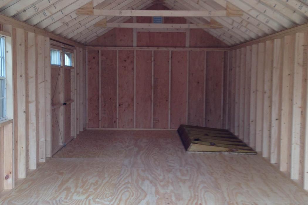 Standard T1-11: A-Frame Single Car Garage | Lancaster County Barns