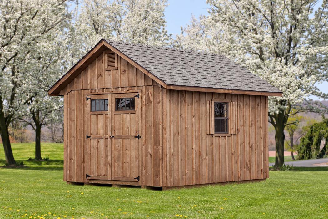 New England Classic Board And Batten Manor Shed Lancaster County Barns 