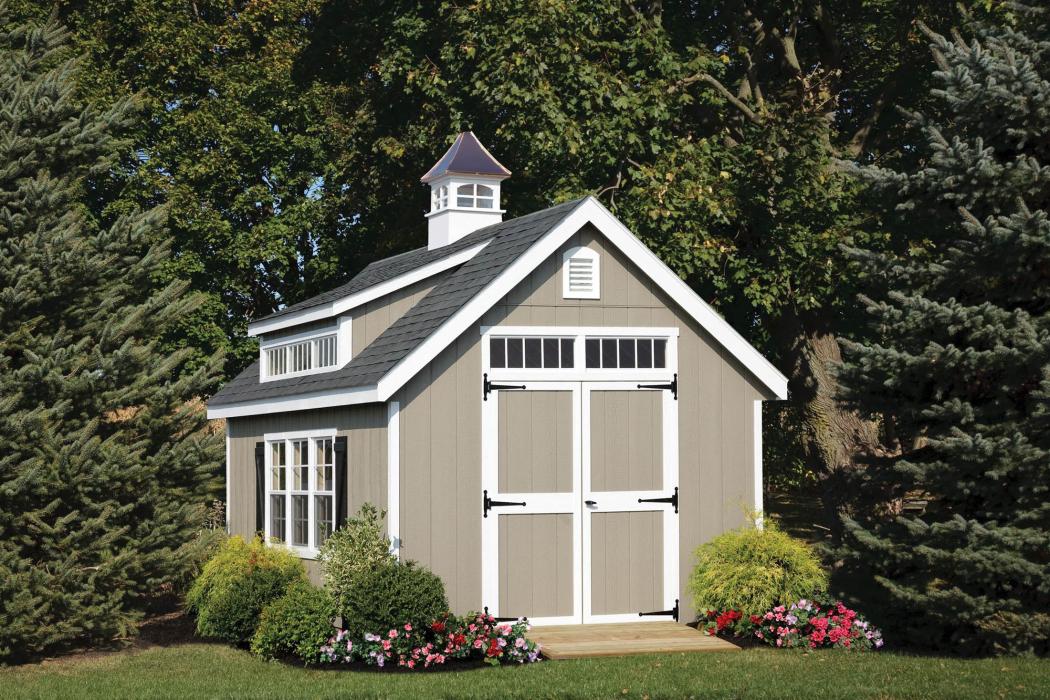 New England Classic T1-11: Deluxe Cape Cod w/ Shed Dormer 