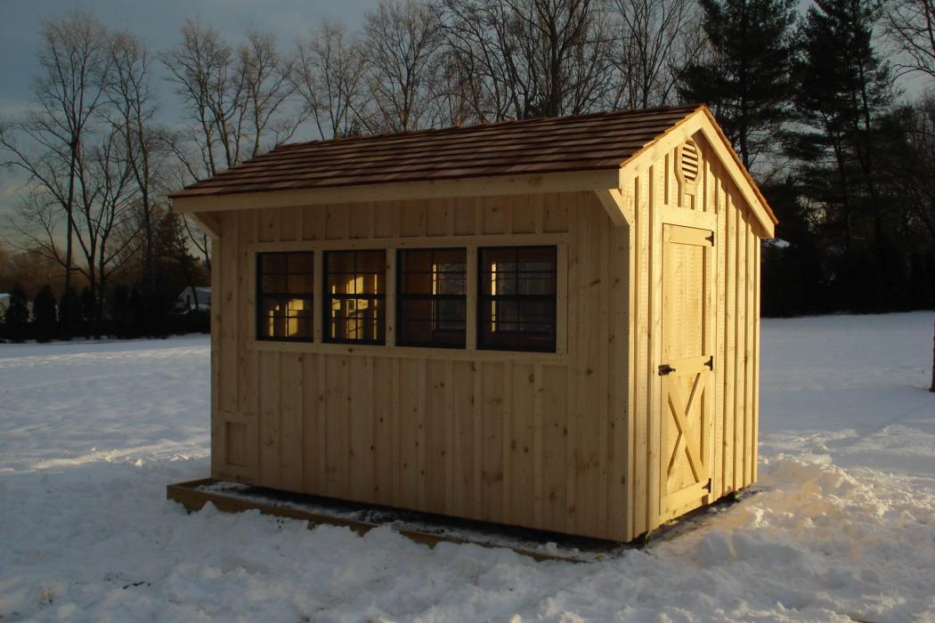 Custom Chicken Coop Board And Batten Siding Lancaster County Barns