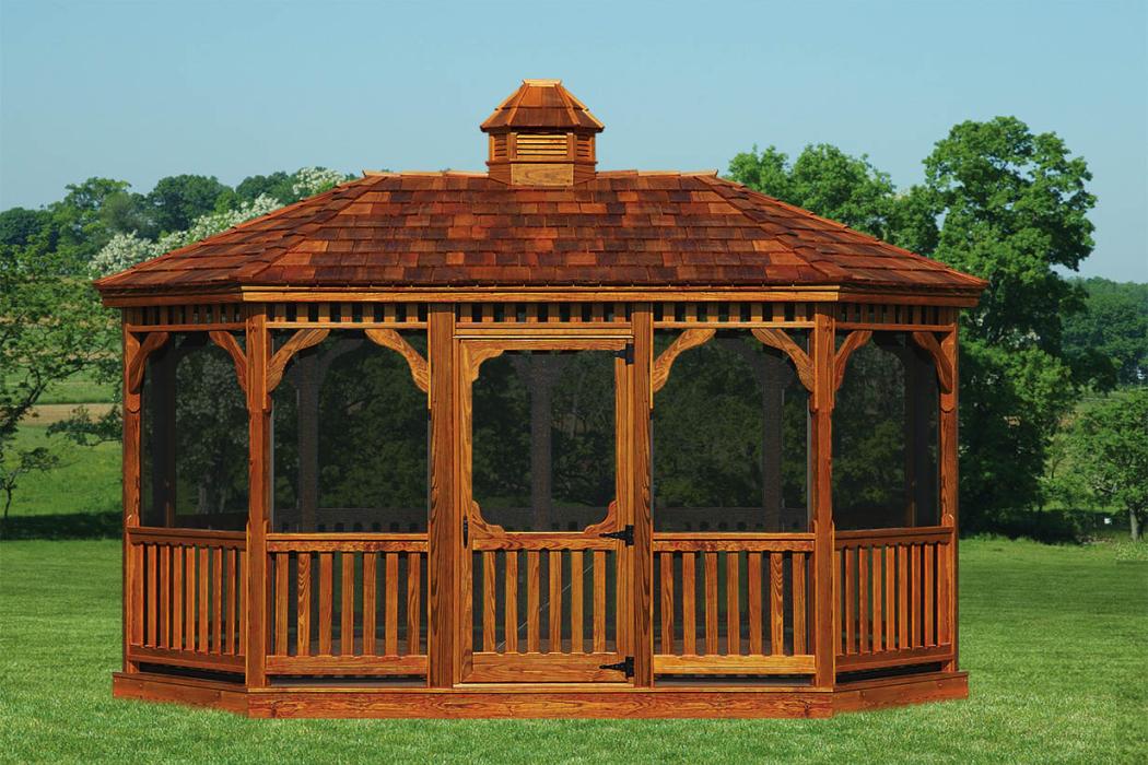 Classic (single roof) -Oval Lancaster County Barns