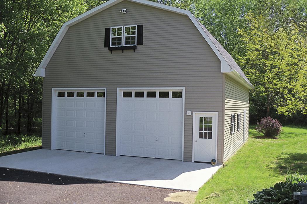 Two Story Gable Garage