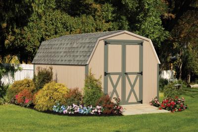 Standard Mini Barn with T1-11 Duratemp Siding