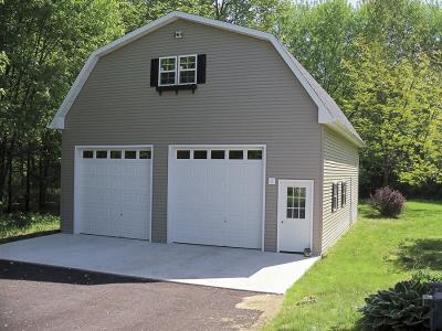 Two Story Gable Garage