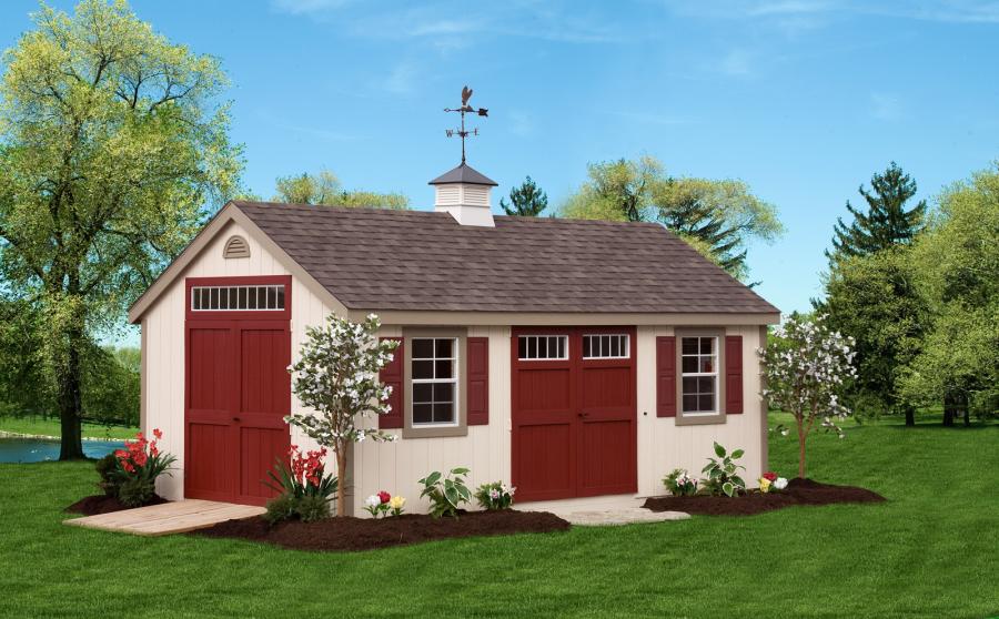 Deluxe Cape Cod Shed